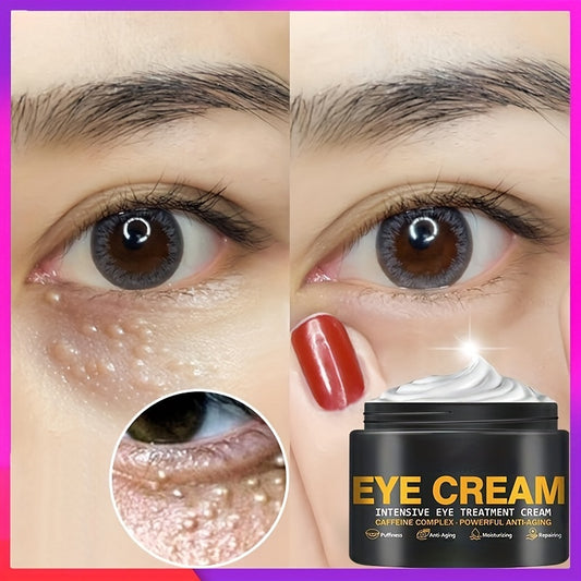 Eye Cream, Exclusive Natural& Organic Formula, Effectively Reduce The Look Of Fine Lines, Puffiness, Dark Circles And Under Eye Bags