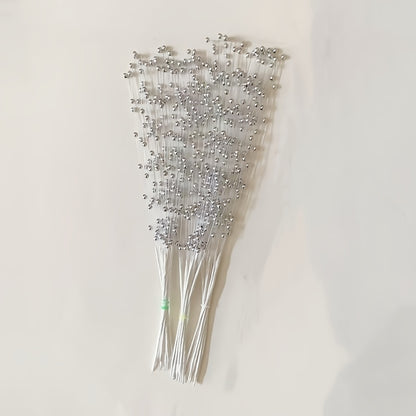 DIY Wedding Pearl Decor 10 Bundles of String Pearls Silvery 10 Bundles/bag