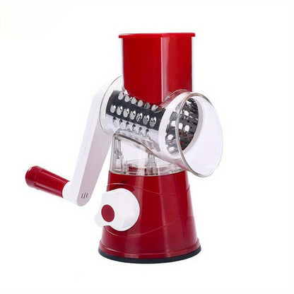 Versatile 4in1 Kitchen SlicerGrater Red