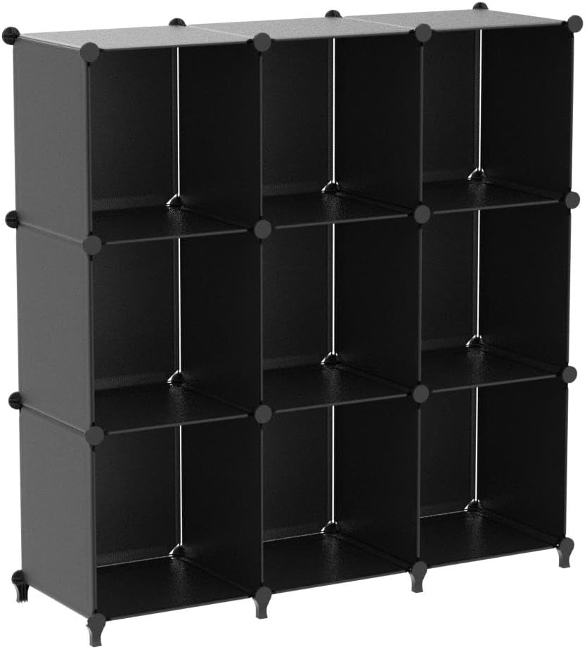 Portable 9Cube Closet Organizer for Garment Storage dealsjust