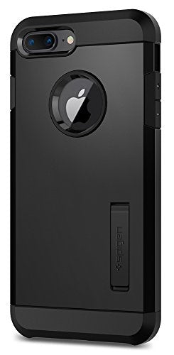 Spigen Tough Armor [2nd Generation] iPhone 8 Plus Case / iPhone 7 Plus Case with Kickstand Air Cushion Technology for Apple iPhone 8 Plus (2017) / iPhone 7 Plus (2016) - Black